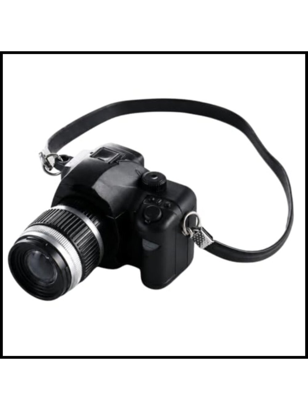 1:12 Scale Miniature DSLR Camera Plastic Dollhouse Decor Photography Retro Prop